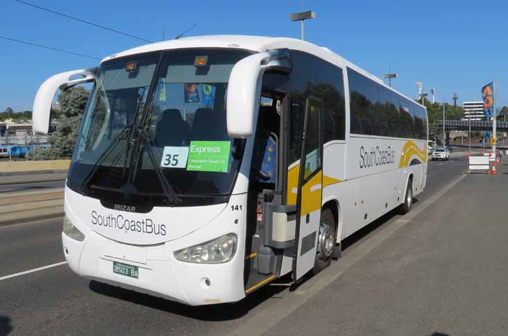 South Coast Bus Volvo B7R Irizar Century 141 Panorama